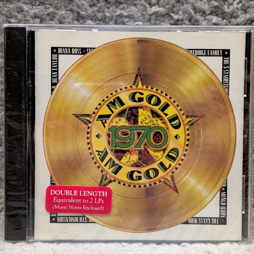 Time Life Music AM Gold 1970 CD Diana Ross Elton John The Jackson 5 New Sealed